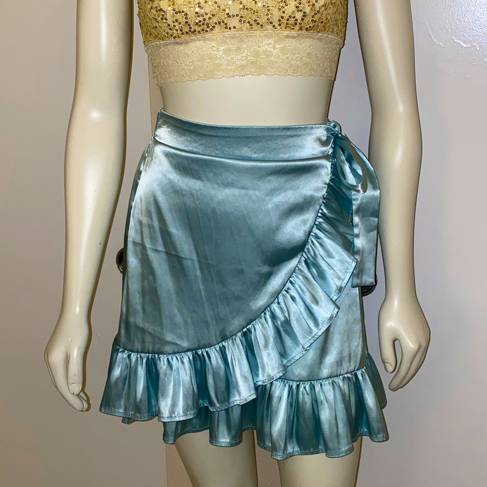 Silk Wrap Skirt